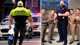 The World's Biggest and Strongest Police Officers - Part 2