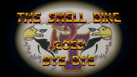 The Shell bike goes bye-bye