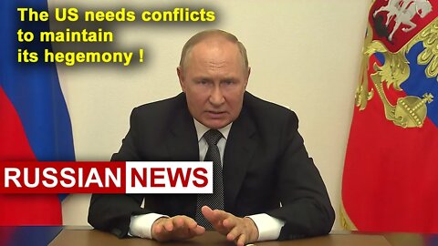 The United States needs conflict to maintain its hegemony | Putin Russia Ukraine MCIS 2022