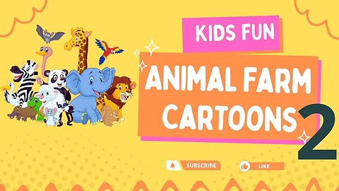 Cartoons ! Farm Cartoons Animal ! Best Animation! Kids Fun !