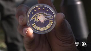 Ravens crew visits veterans organizations on Purple Friday