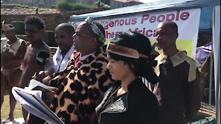 Community inaugurates Chief Khoisan SA as 'president and king' at Union Buildings (iKr)
