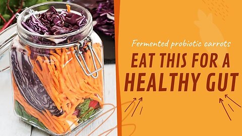 To improve your gut and reduce inflammation, consume fermented carrots.