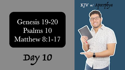 Day 10 - Bible in One Year KJV [2022]
