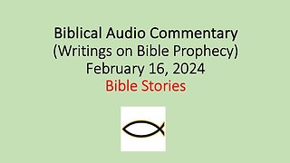 Biblical Audio Commentary – Bible Stories