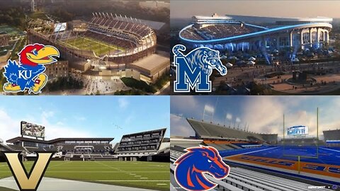 *NEW* College Football Stadium Renovations (2024-2027)