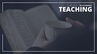 TEACHING | Jesus is Perfect Theology | Cultivate Relationships