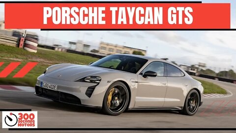 PORSCHE TAYCAN GTS with 598 hp and range up to 504 km