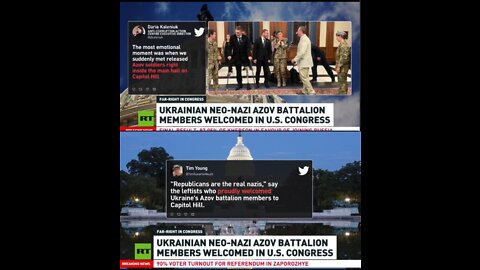 US Congress Welcomes Neo-Nazi Azov Battalion Members