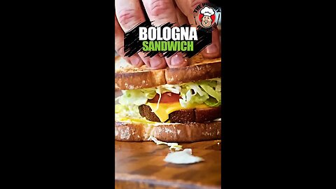Learn to make this QUICK BOLOGNA SANDWICH! 🥪