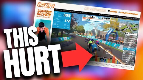 HARD ZWIFT RACE... With NO Warm-up 🥵