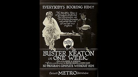 Buster Keaton One Week 1920 full movie HD