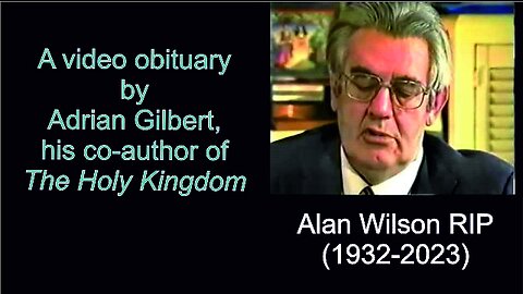 Alan Wilson obituary