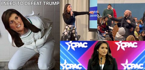 Nikki Haley Disrespected In South Carolina, Tulsi Speaks At CPAC, AOC Called Out By Protester