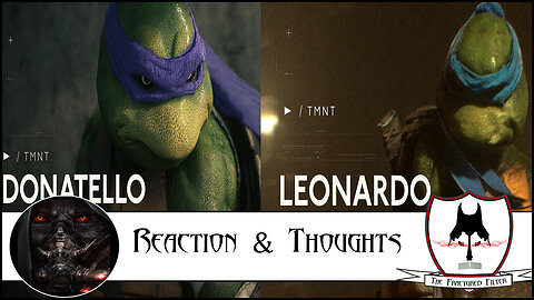Reaction to @johnnylikens TMNT Donatello & Leonardo Test Footage #tmnt #reaction #thoughts