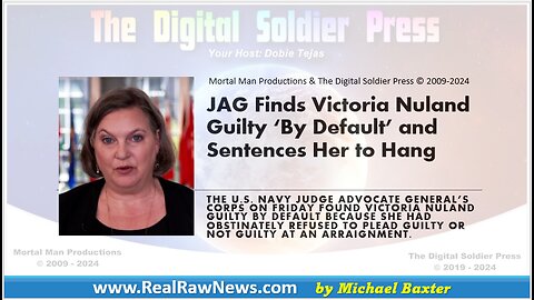 JAG Finds Victoria Nuland to Hang April 16, 2024