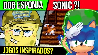 Jogo do SONIC igual BOB Esponja ?! - 4 Sonic Fan games INCRIVEIS