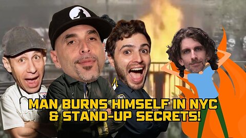 Max Azzarello's Sets Himself Fire at the Courthouse + Mastering Stand-Up: Lessons from Comedy Pros