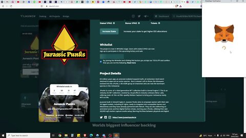 Vlaunch - Jurassic Punks Free #NFT Drop. How To Get Whitelisted Correctly? Discord Troubleshooting!