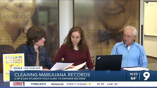 U of A students hold marijuana expungement clinic
