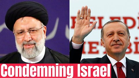 Iran& Turkey Slam Israel’s Genocide/War Crimes!