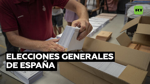 España acude a las urnas electorales para una atípica jornada comicial en pleno verano