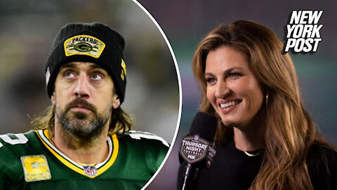 Aaron Rodgers responds to Erin Andrews' hugging controversy