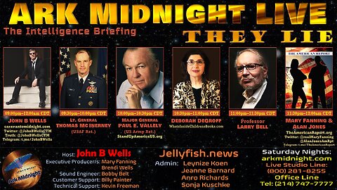 The Intelligence Briefing / They Lie - John B Wells LIVE