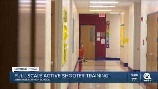 MCSO conducts active shooter training at Jensen Beach High School