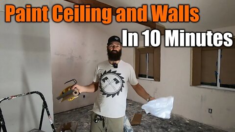 The Fastest Way To Paint A Room | Pro Painter For 20 Years | THE HANDYMAN |