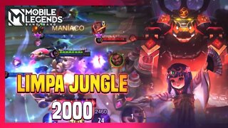 ELE FAZ A JUNGLE MAIS RÁPIDO Q QUALQUER HERÓI | JAWHEAD GAMEPLAY | MLBB