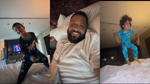 How DJ Khaled Uses His Kids as Alarm Clocks - Wake Up with the Family Fun!
