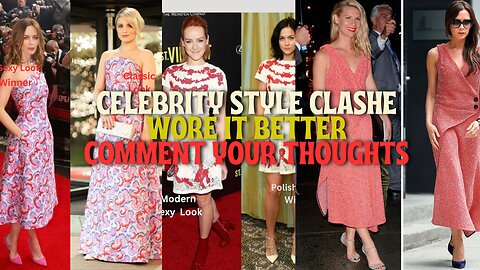 Celebrity Fashion & Style Clash: Who Wore it Better!, What do you Think? #shorts #WhoWoreitBetter