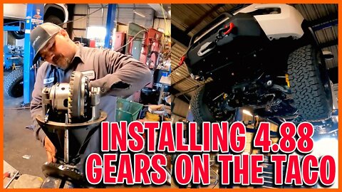 How to install 4.88 or 5.29 Gears on a 2022 Toyota Tacoma eps14 Much Better Driving Performance.
