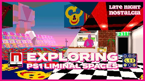 Exploring the Liminal Spaces of the PS1 | Namco Museum + LSD Dream Simulator