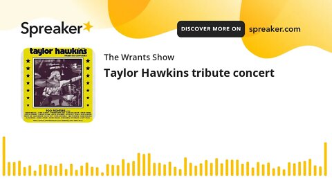 Taylor Hawkins tribute concert