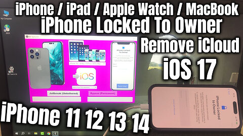 How To Remove iCloud Activation Lock Bypass Locked To Owner iPhone 14 13 12 11