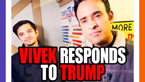 Vivek Responds To Trump Trashing Him