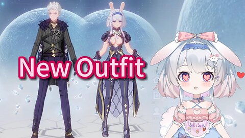 New Outfit Male & Female color dye preview Lord of Sacred Snow Tower of Fantasy 3.5 Global Test ser