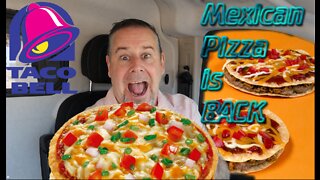 Mexican Pizza is BACK at Taco Bell, Fun Review!