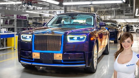 Rolls-Royce Factory🚘2023: Assembly line – How it's built? [Step by Step MANUFACTURING + Factory]