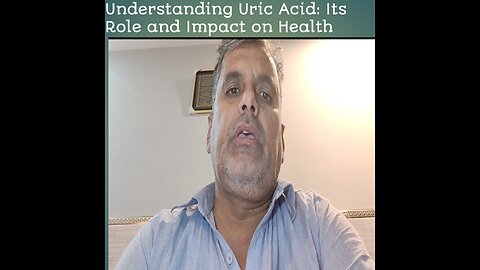 Uric acid .