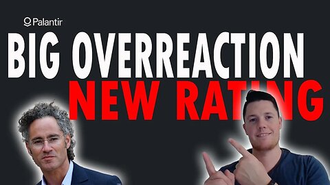 HUGE Palantir Overreaction │ NEW Analyst Rating Palantir - What it Means ⚠️ Palantir Must Watch
