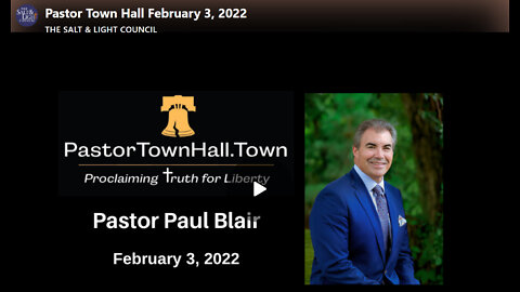Pastors' Townhall - Paul Blair (Feb 3, 2022)