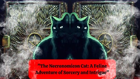 The Necronomicon Cat, A Feline Adventure of Sorcery and Intrigue
