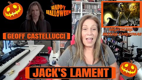 Geoff Castellucci Reaction JACK'S LAMENT {Nightmare Before Christmas} #reaction #halloween #acapella