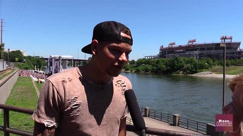 Kane Brown talks CMA Fest with Tricia Despres