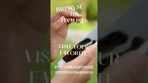 How to vote for the Etsy Design Awards 2022 #shorts