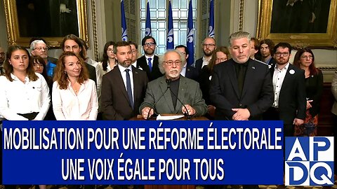 Mobilisation pour une Réforme Électorale : Une Voix Égale pour Tous