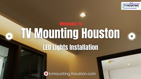 Brilliantly Bright: LED Lights Installation by TV Mounting Houston